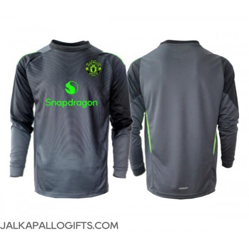 Manchester United Maalivahti Vieraspaita 2025-26 Pitkähihainen